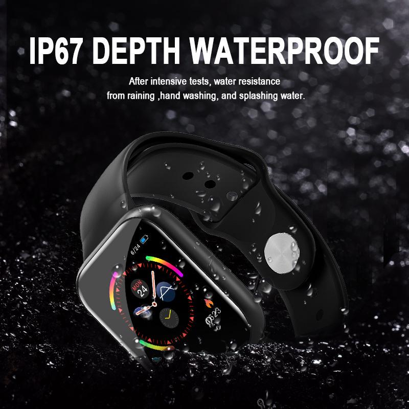 Buy New I5 Smart Watch Waterproof Heart Rate Monitor Fitness Tracker  Bracelet Pk IWO 8 10 Pedometer Sport Watch at affordable prices — free  shipping, real reviews with photos — Joom