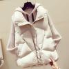 Autumn and Winter New Korean Version of Down Cotton Vest Women Loose Wear Joker Vest Vest Vest Jacket.