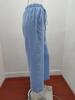 2024 New Plus Size Women's High Waist Cotton Linen Wide Leg Pants