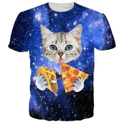 Fashion 3D Print Men Short Sleeve Round Neck T-Shirt Plus Size Tee Summer Casual Tshirts