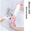 Large Sized Shower Strip With Adult Shower Flower Pull Back Strip, Powerful Cleaning Bath Towel Rub Back Bath Towel Shower Strip.