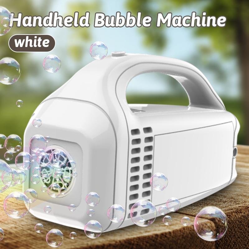 Children's Bubble Machine Parent Child Outdoor Handheld Bubble Gun Children's Christmas Gift Without Battery and Bubble Water
