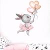1pc Cartoon Bear Fox Heart Rainbow Animal Wall Stickers for Kids Room Children Room Removable Living Room Decoration Wall Decals