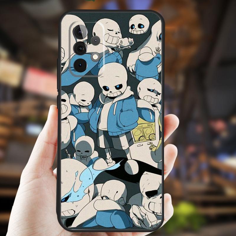 Game Undertale Sans Case For Samsung Galaxy A26 A54 A14 A36 A16 A33 A56 A15 A55 A53 A35 A22 A32 A52 A34 A05 A06