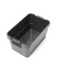 Gordon Miller Car 50L Stacking Trunk Cargo Storage Box Organizer Dark Gray with Lid Outdoor Sitting Large Capacity 1664702