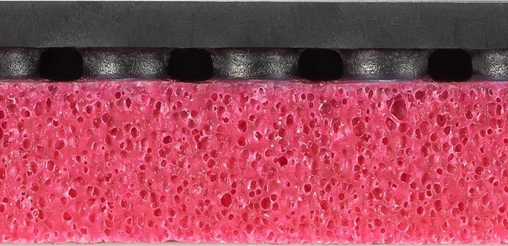 Butterfly Tenis stołowy Zaia Wysokie Napięcie Guma Okładzina Odwrotna 06140, 03, Guma, Rotacja, Kontrola, Czarna, 2,7 mm,