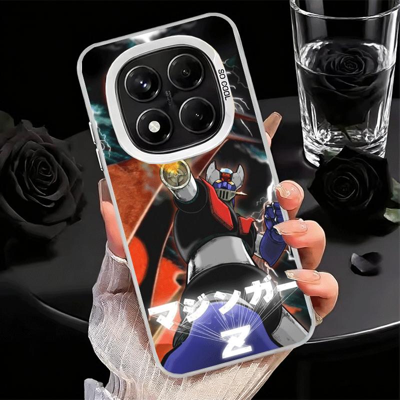M-Mazinger Z Anime Shockproof Phone Case for Xiaomi Redmi Note 15 14 13 12 Pro Plus 11 11S 11T 5G Cover Anti Fall Fundas