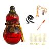 Gourd Drinking Cup Vintage Chinese Water Bottles Unique Trendy Water Cup for Students and Traveler