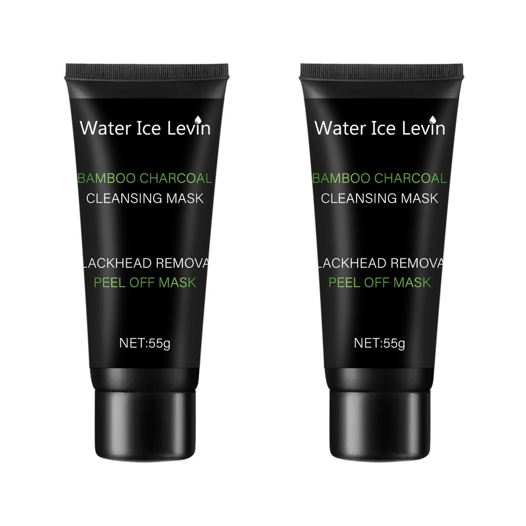 Bamboo Charcoal Cleansing Mask Blackhead Removal Deep Mask Deep Exfoliating Mask Treatment Black Mask