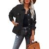 Women's Oversized Denim Jacket Casual Loose Coat with Multiple Colors