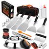 35-Piece Stainless Steel BBQ Tool Set - Outdoor Grill Spatula & Cooking Tools