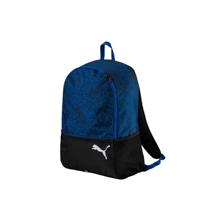 Puma Printed Logo Fabric Backpack Unisex Backpacks Blue 074433-03 One Size