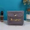 Velvet Makeup Bag Set: High-Capacity, Four-Piece Luxury Cosmetics Storage