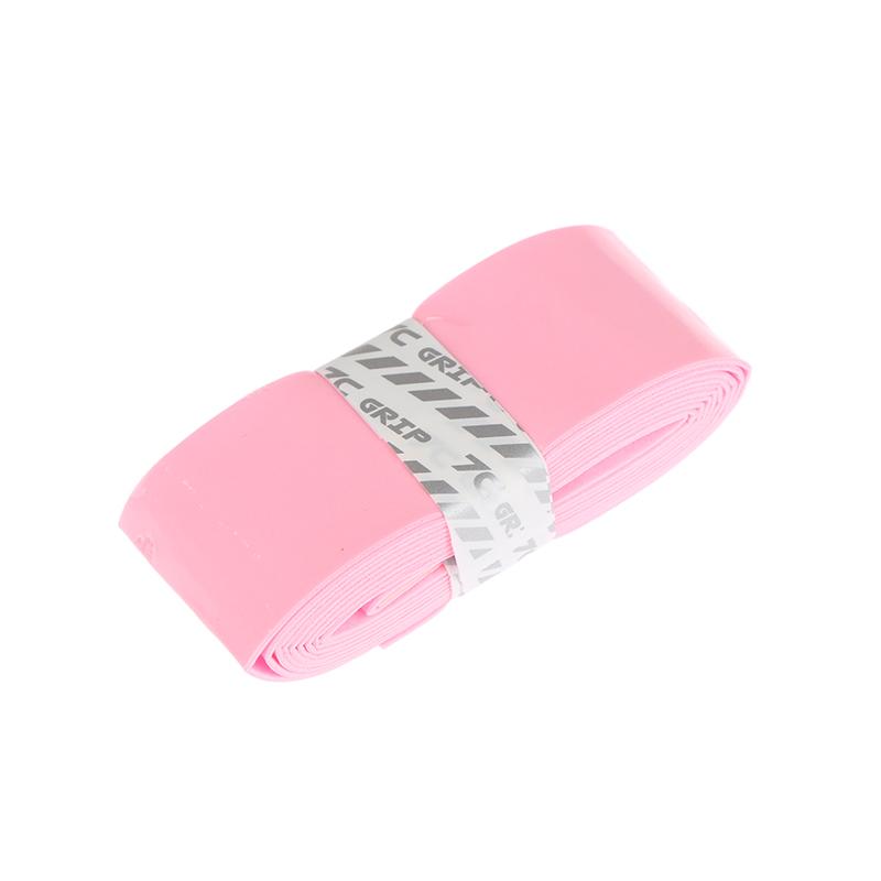 1Pc Pu Badminton Handle Wrap Tape Non-Slip Cherry Blossom Print Badminton Overgrip Sweat-Absorbent Badminton Racket Handle Grip