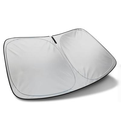 AutoTech Park Folding Sunshade for 2012-2019 Porsche 911 Coupe, UV Resistant, Easy Storage, Custom Fit Windshield Sunshade