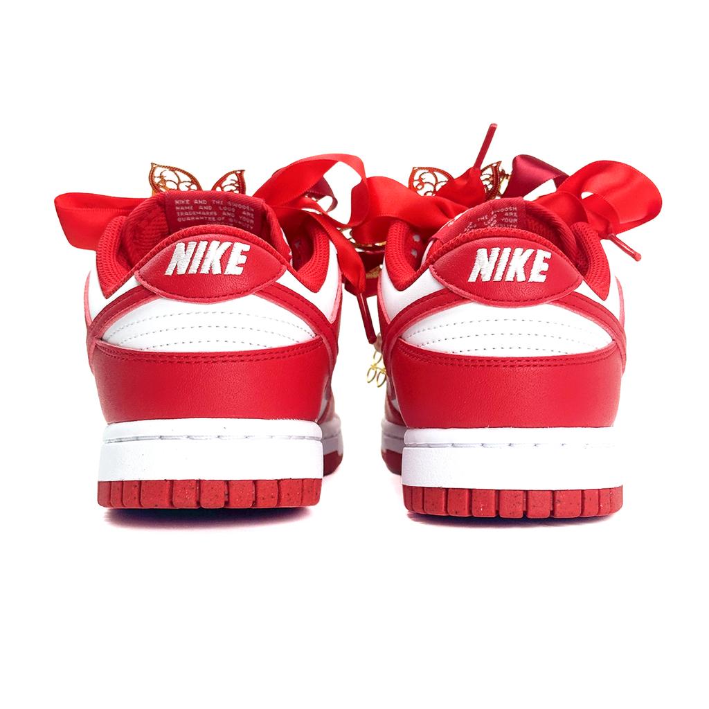 Nike Dunk Auspicious Dragon And Phoenix Low top Skateboard Shoes Unisex Red DD1873-116(Team1121-)