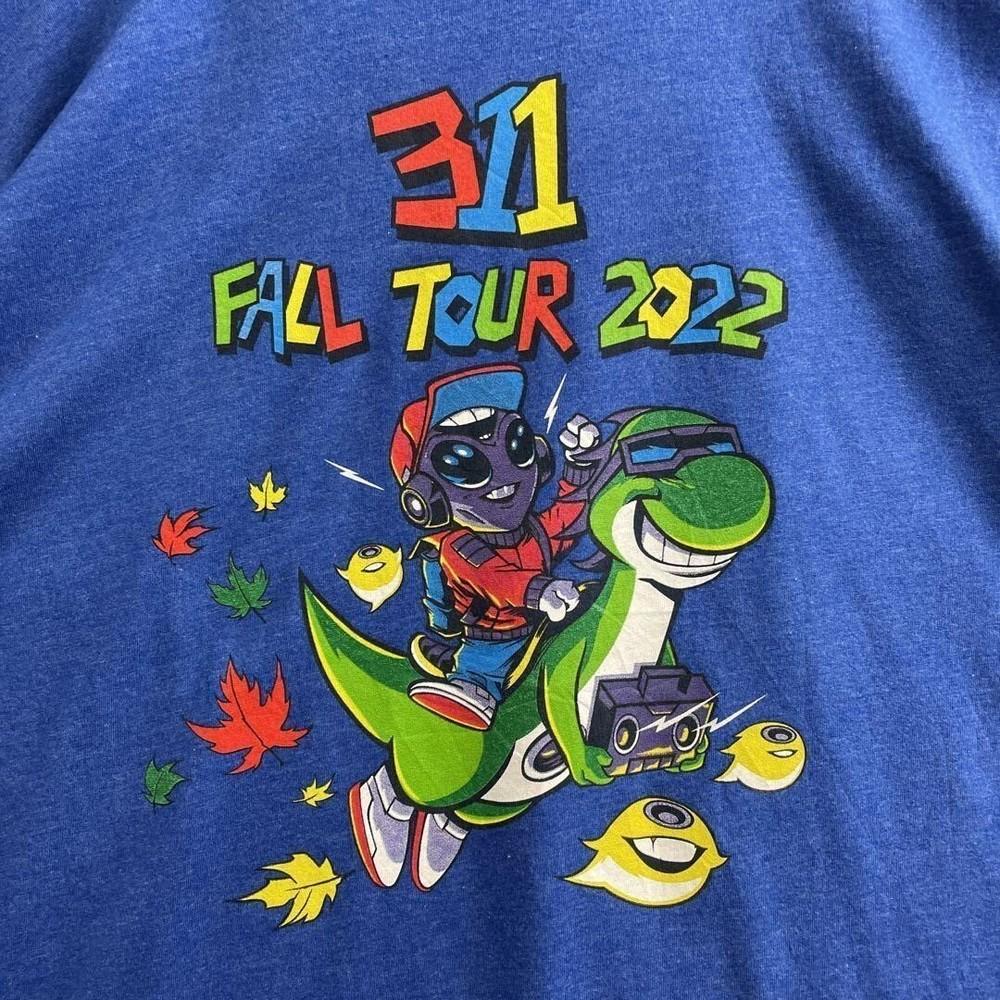 Vintage 311 Band Fall Tour 2022 Shirt Unisex Concert PNA_279 Unisex T-Shirt S
