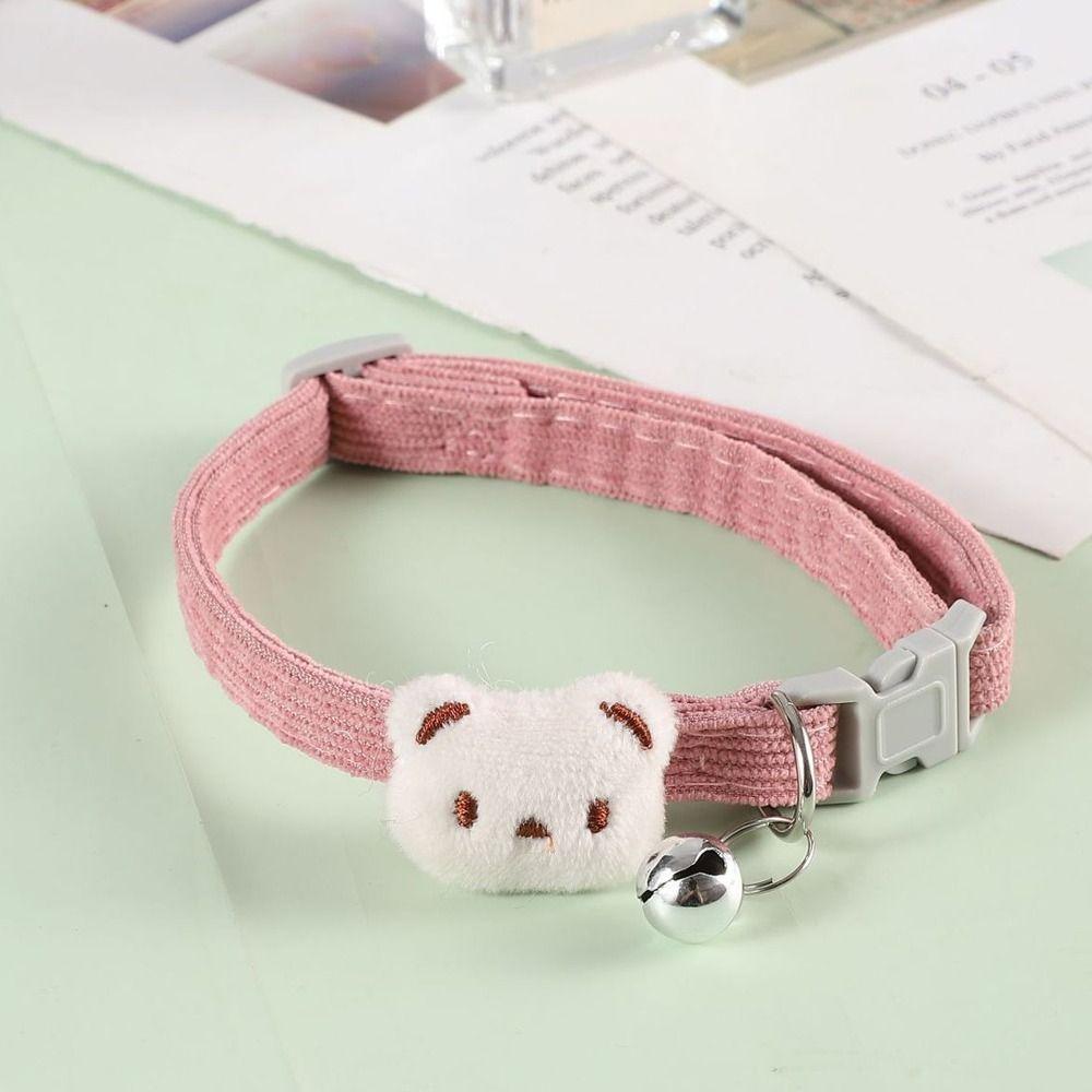 Lovely Pet Collar Adjustable Cat Collar High Quality Pet Necklace  Dog Daily Wear