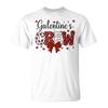 Happy Galentines Day Crew Cute Coquette Bow Galentine 2026 T-Shirt