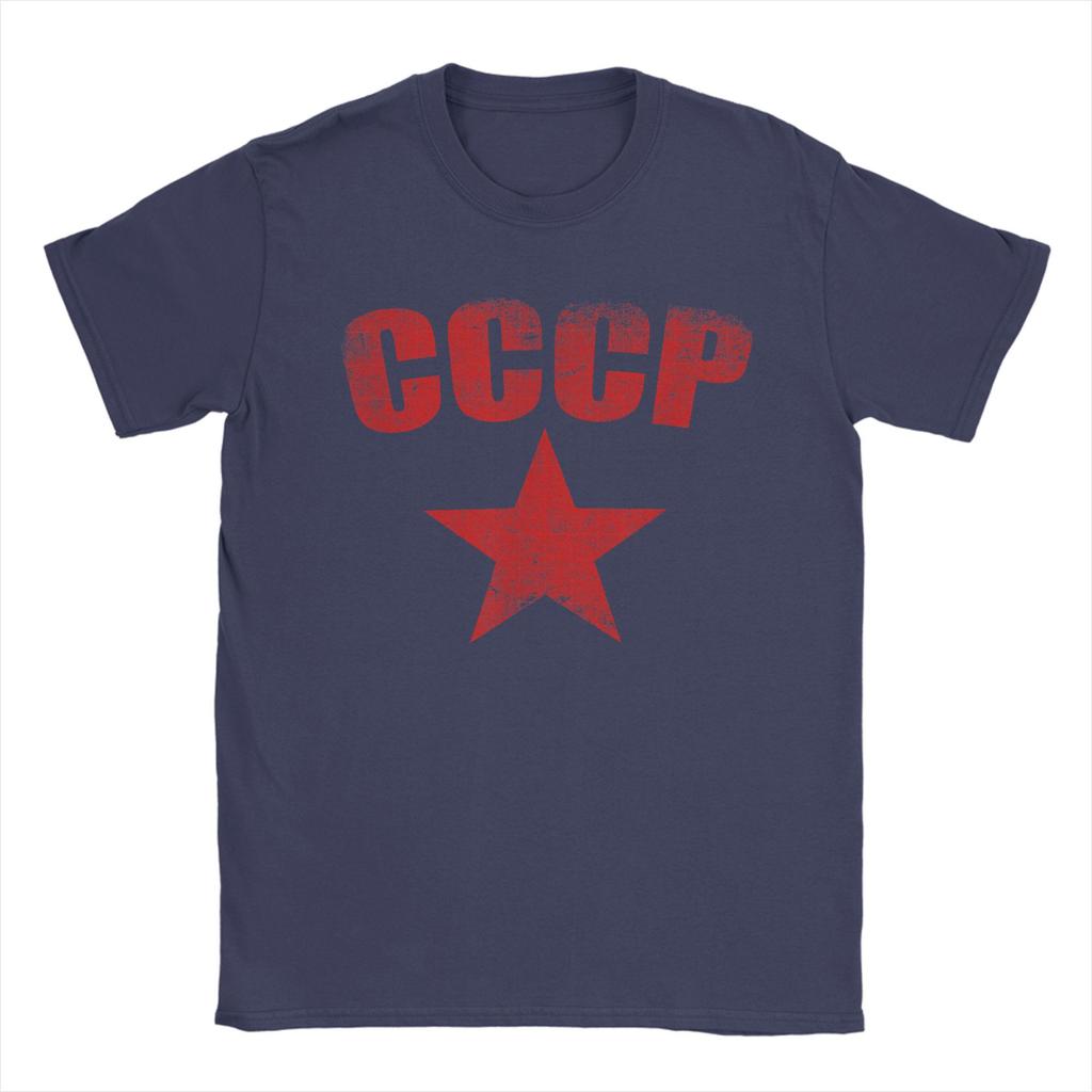 Unisex Tshirts Cccp Cool 100 Cotton Tee Shirt Short Sleeve T Shirt Round Neck Clothing Unique