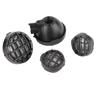 RC Round Light Cover Easy Install Plastic RC LED Light Cover for Traxxas for Hsp for Redcat for Axial Scx10 for D90 for