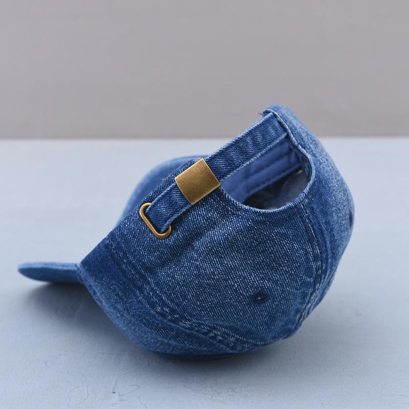 Vintage Dad Hat - Soft Washed Distressed Embroidered Heart Baseball Cap with Adjustable Strap - Unisex Couple Sun Hat for Women