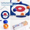 Interactive Desktop Curling Game Set for Kids & Parents
