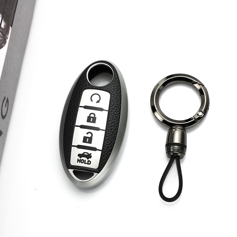 Auto Shell Accessories Car Key Case Cover Keyless For Nissan Kicks Tiida Pathfinder Qashqai X-Trail T32 Infiniti Juke J10 J11