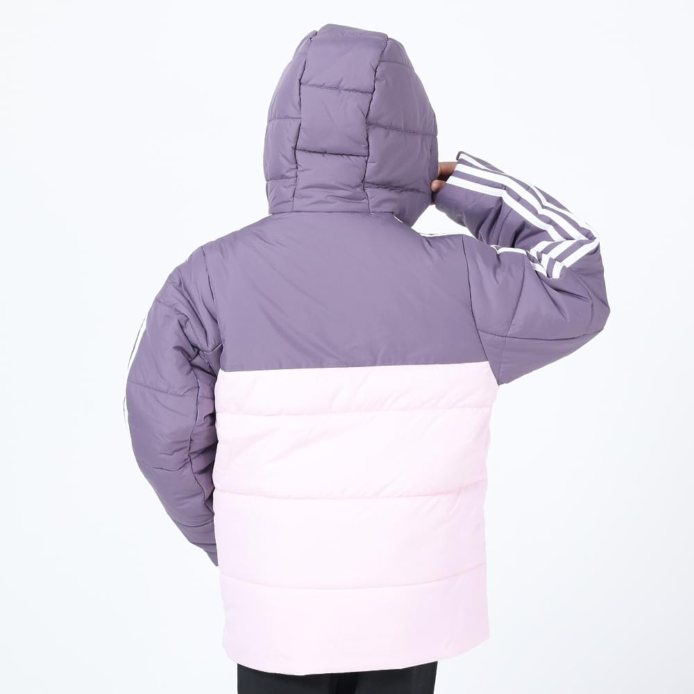 adidas YG ESS CB Padded Sports Style HAX56 Shadow J150 Jacket, Coat, (IL6094), Violet,
