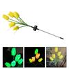 Solar Landscape Lights Outdoor Garden Lawn Lamp Tulips Pathway Flower for Outside