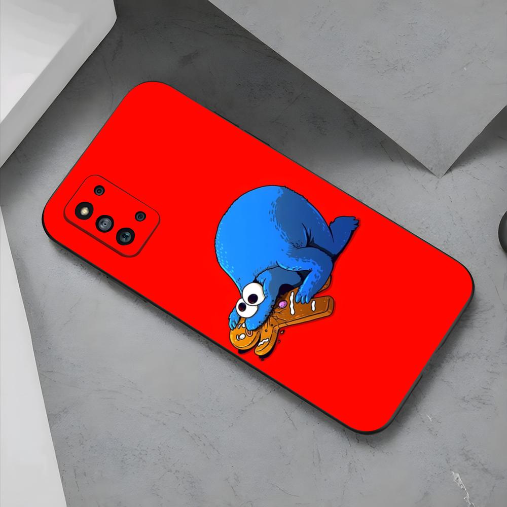 Funny C-Cookie M-Monster Phone Case For Samsung S26 S25 Edge S24 S23 S22 S21 S20 Ultra Plus Fe Galaxy Silicon Cover