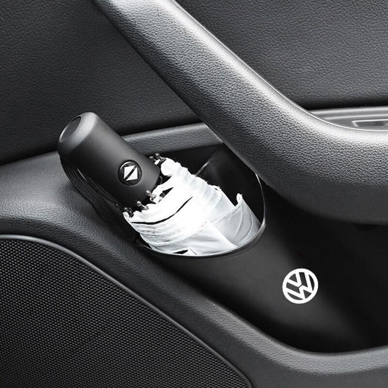 efg1 Multi-Functional Portable Car Umbrella Storage Bucket Tools For VW Golf 6 7 Passat Jetta Touareg Bora Beetle Sticker YSSNT
