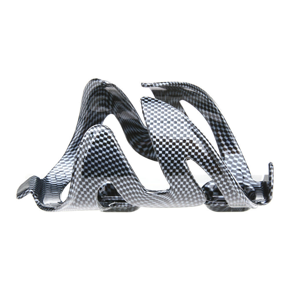 Water Bottle Holder Bike Bicycle Texture Carbon Fiber Mountain Road + 2 Screws for Outdoor Cycle Biking Entertainment