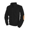 European Men's Stand-up Collar Zipper Jacket with Arm Pleats - High-Quality Casual Spring/Autumn Coat