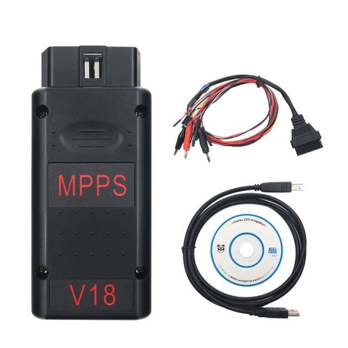 MPPS V21 MAIN with TRICORE with MULTIBOOT avec câble Tricore de dérivation, meilleur que MPPS V16 ECU Chip Tu MPPS V18
