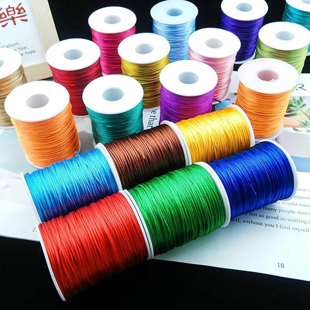 1.5mm Satin Cord 100M Color Ropes New Crafts Rope