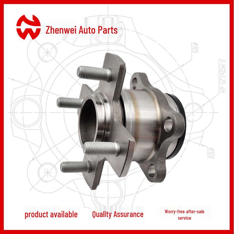 Honda Fit Rear Wheel Hub Assembly: 42200-T5B-951 - Axle Hub Unit and Bearing