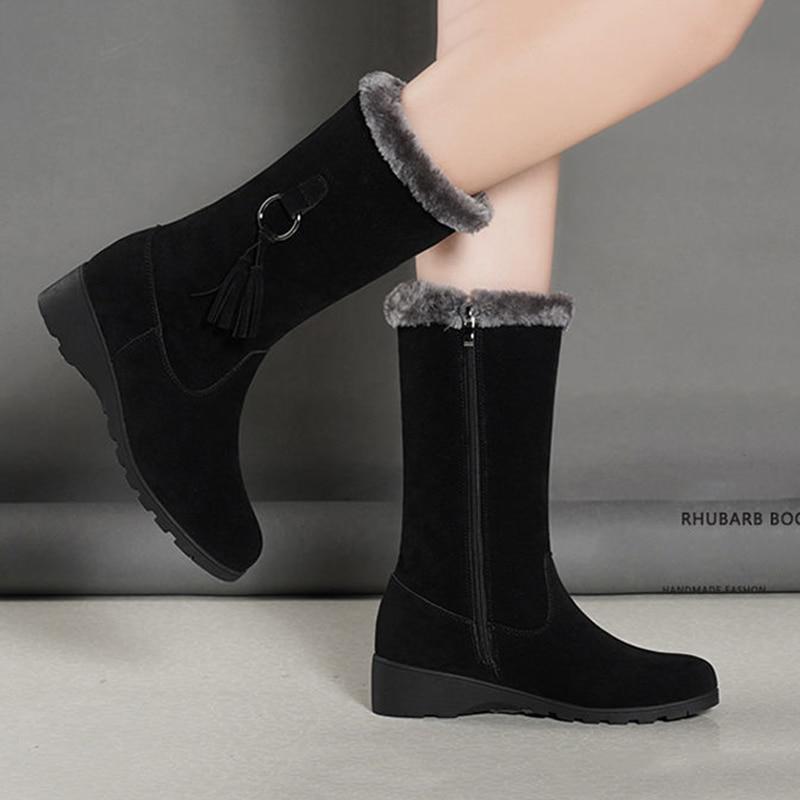 Tocuri joase Gladiator Plush Nouă iarnă Matură Caldă Mujer Botas Fermoar Moda Cizme Motociclete Designer Platformă Pantofi Damă