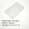 100 piece packaging bag, vacuum sealing machine packaging bag, vacuum sealed storage bag, kitchen supplies accessories