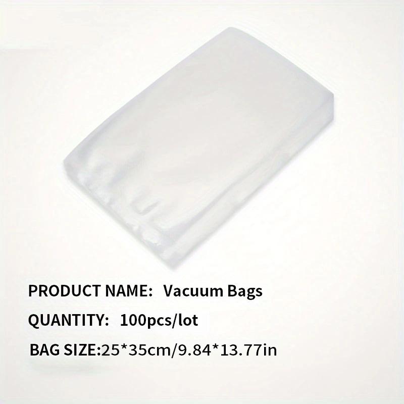 100 piece packaging bag, vacuum sealing machine packaging bag, vacuum sealed storage bag, kitchen supplies accessories