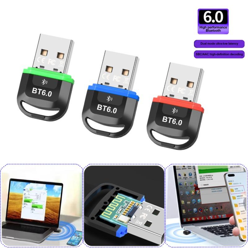 USB Bluetooth 5.4 Dongle Adapter for PC Speaker Wireless Mouse Keyboard Music Audio Receiver Transmitter Drive Free