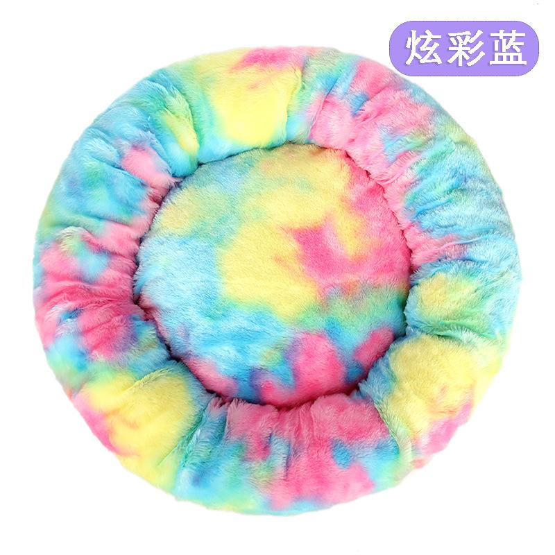 2021 Custom Modern Portable Cat & Dog Bed Indoor Eco-Friendly Fluffy Plush Soft Solid Pattern Camping Small Sizes