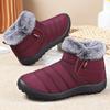 Women's Winter Warm Snow Boots Anti-Slip Waterproof Ankle Booties With Faux Fur Lined for Female Comfortable Short Boots Outdoor Workout Walking Shoes