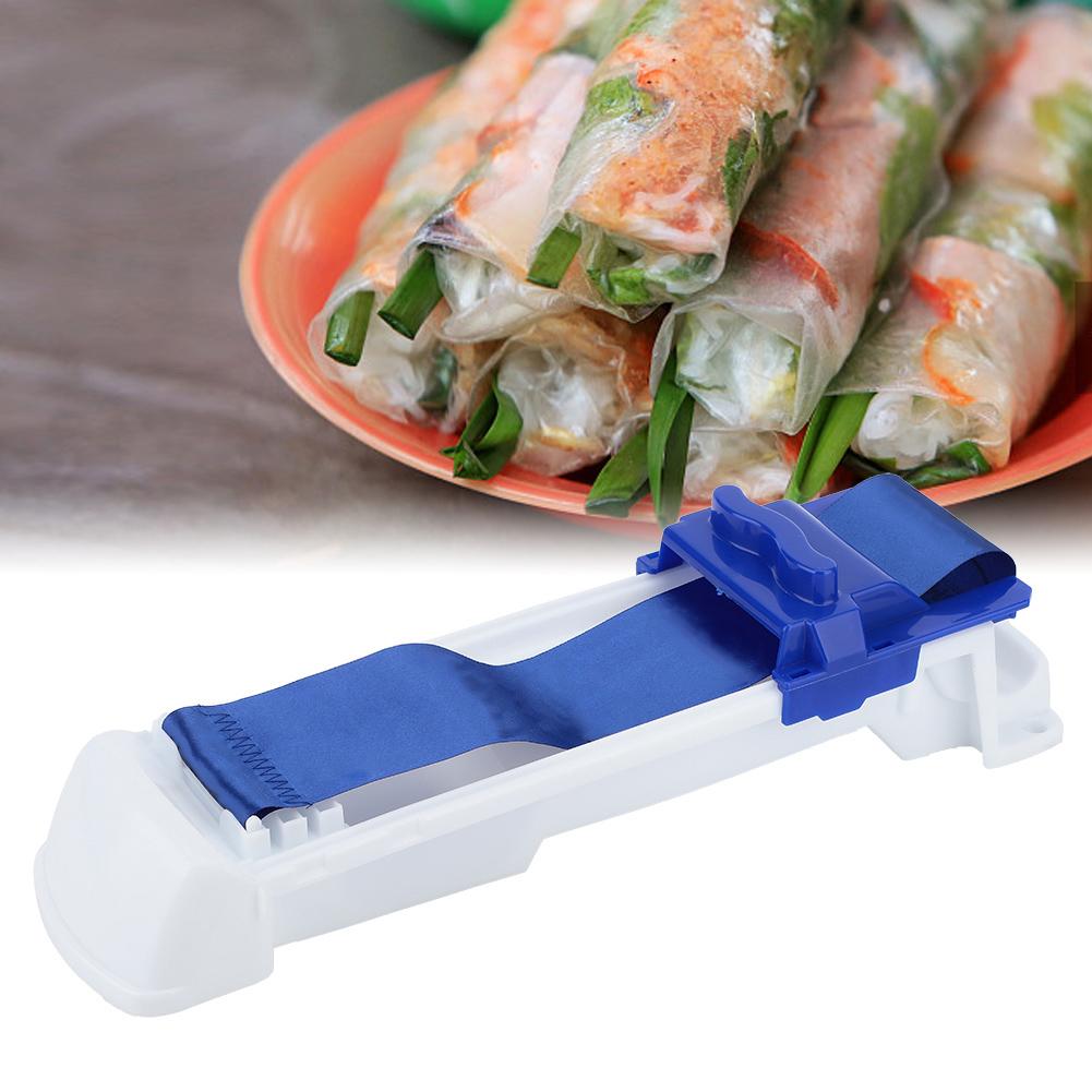DIY Plastic Vegetable Meat Rolling Tool Sushi Maker Making Home Kitchen Tool (S)