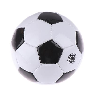 1 Adet Çocuk Futbol Topu Pvc Boyut 2 Klasik Siyah Beyaz Eğitim Topları