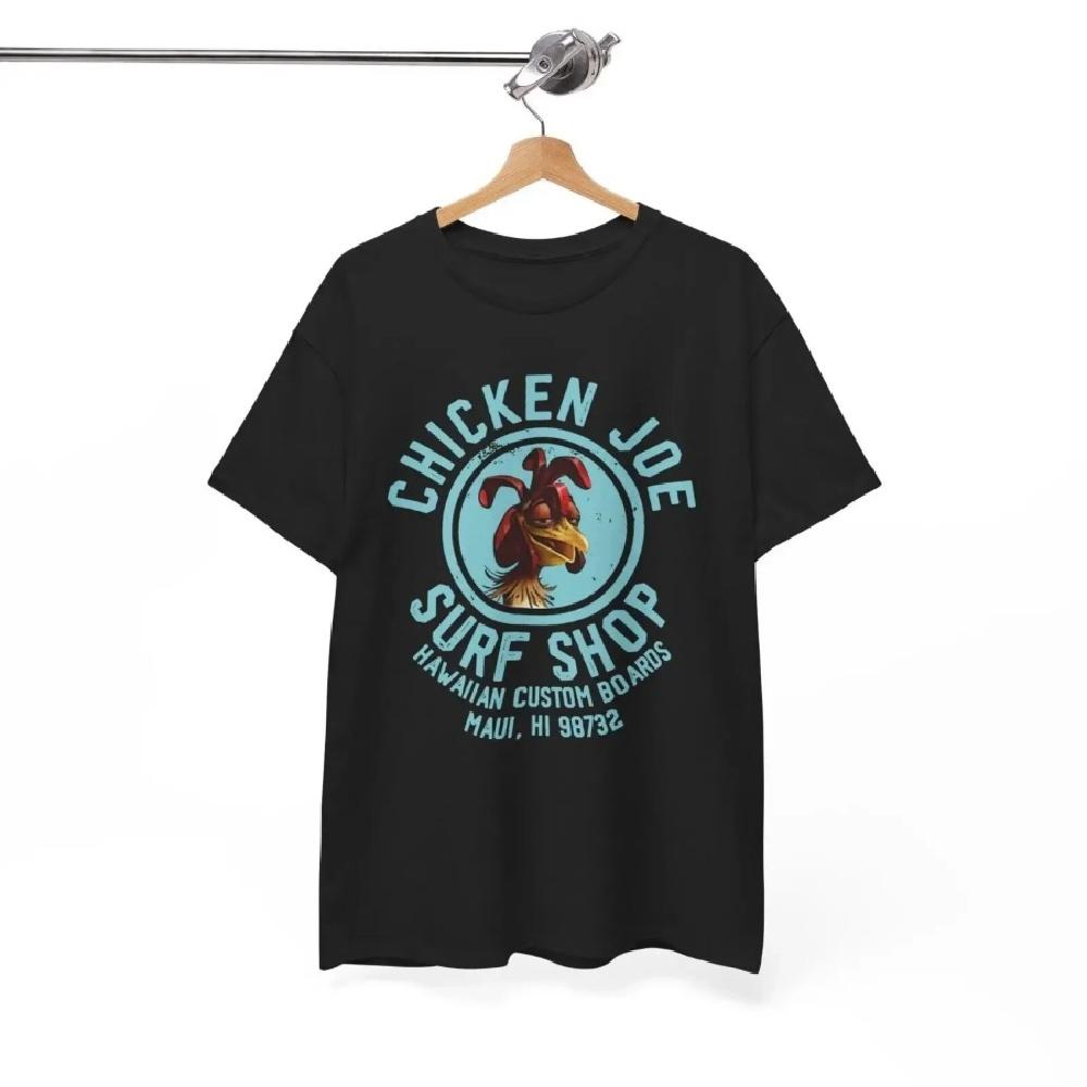 

Chicken Joe Surf Shop Funny Logo Graphic T-Shirt XXXXXL чорний