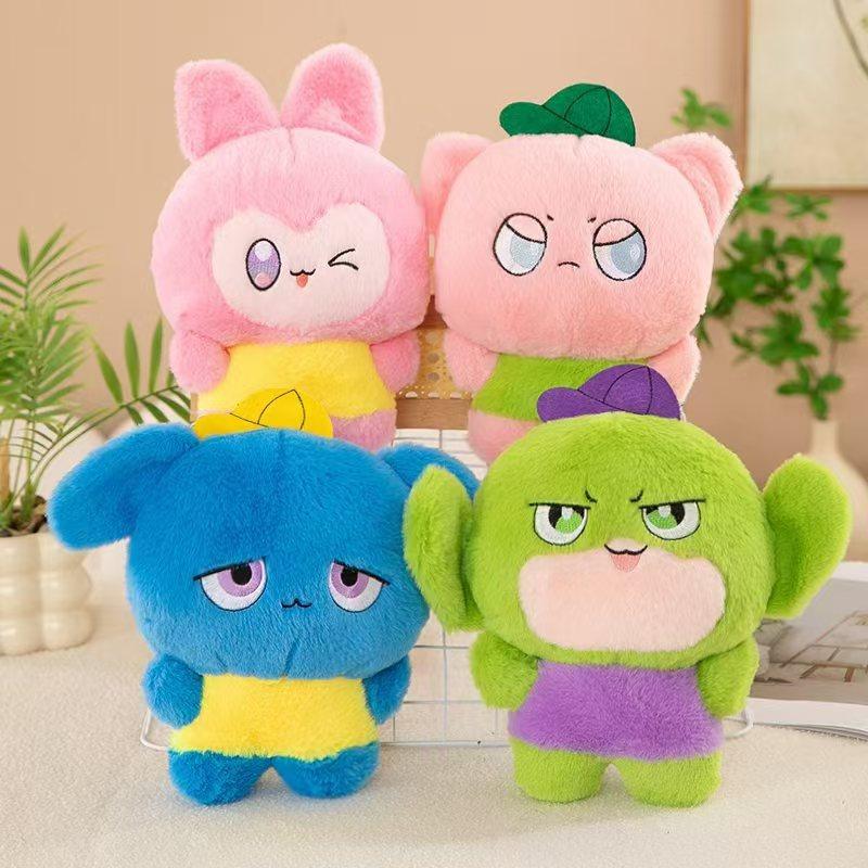 New 8-inch Doll Doll Claw Machine Special Wedding Sprinkler Small Doll Plush Toy