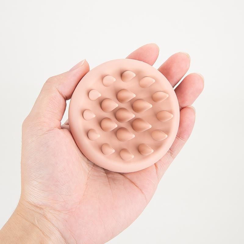 Soft Silicone Hair Shampoo Brush Scalp Massage Hairbrush Hair Care Tools Wet and Dry Shower Bath Spa Tools Holloween Gifts