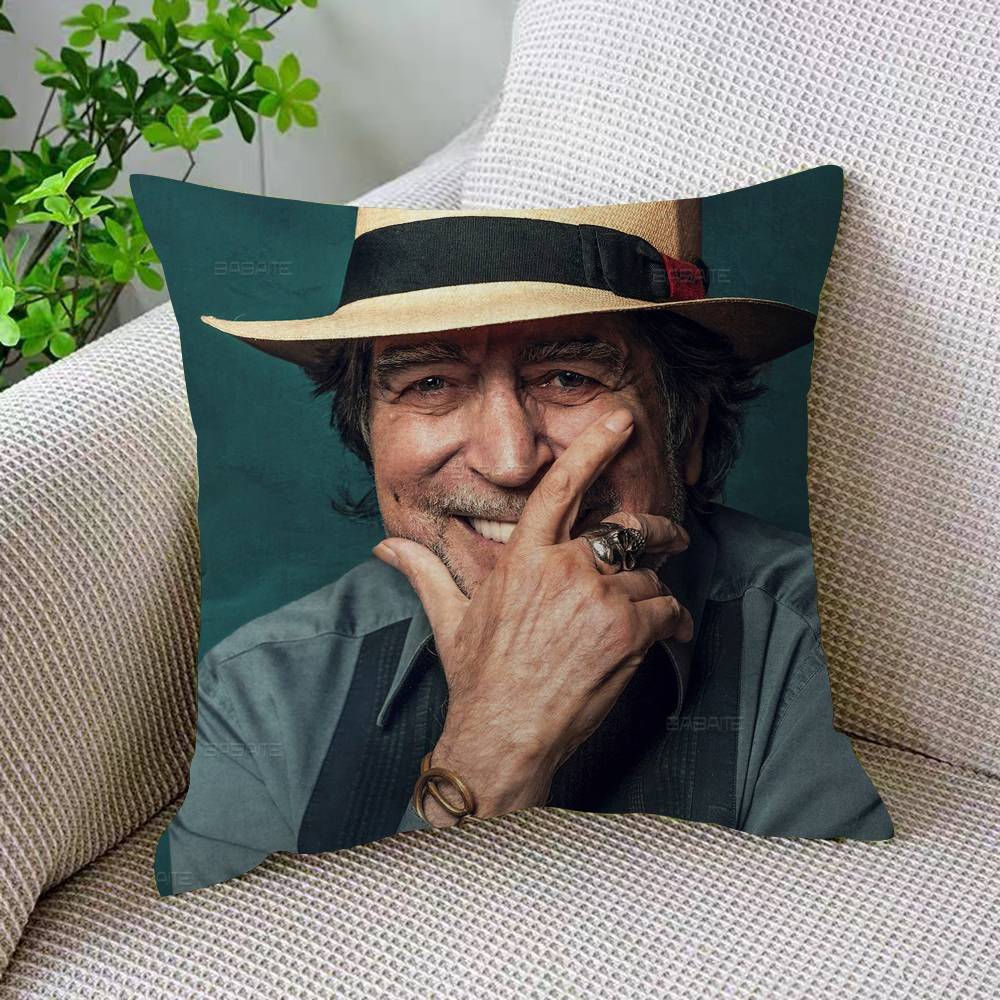 Spanish Musician Joaquin Sabina Office Cushion Pillowcase Car Cushion Cover45X45Cm Lumbar Pillowcase Sofa Pillowcover