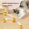 New Orange Smart Rolling Ball Pet Toy Attractive Force Jumping Ball Cat Self-hi